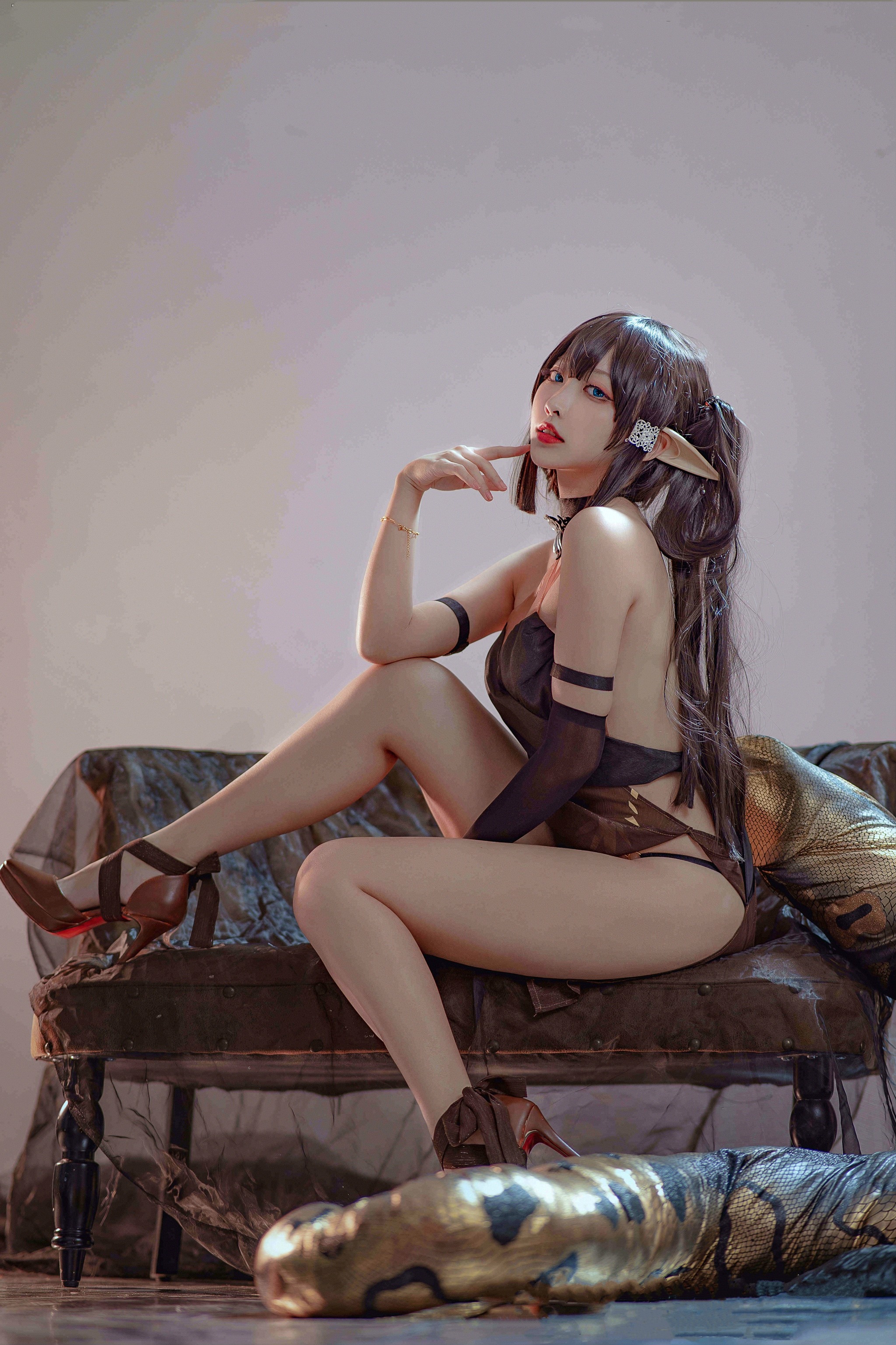 图片[1]-宮本桜 – NO.008 森蚺同人[26P]-XikXak